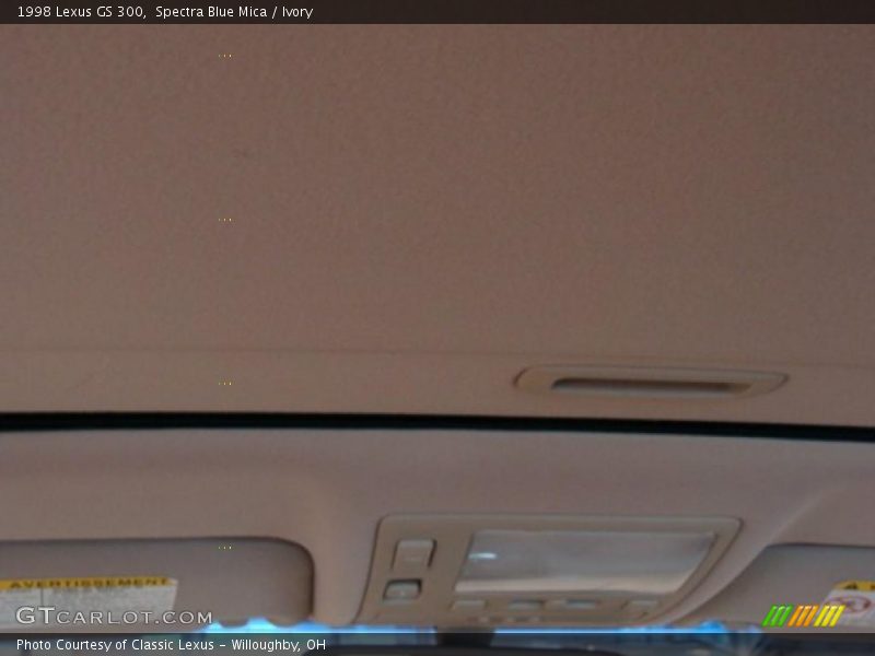 Spectra Blue Mica / Ivory 1998 Lexus GS 300