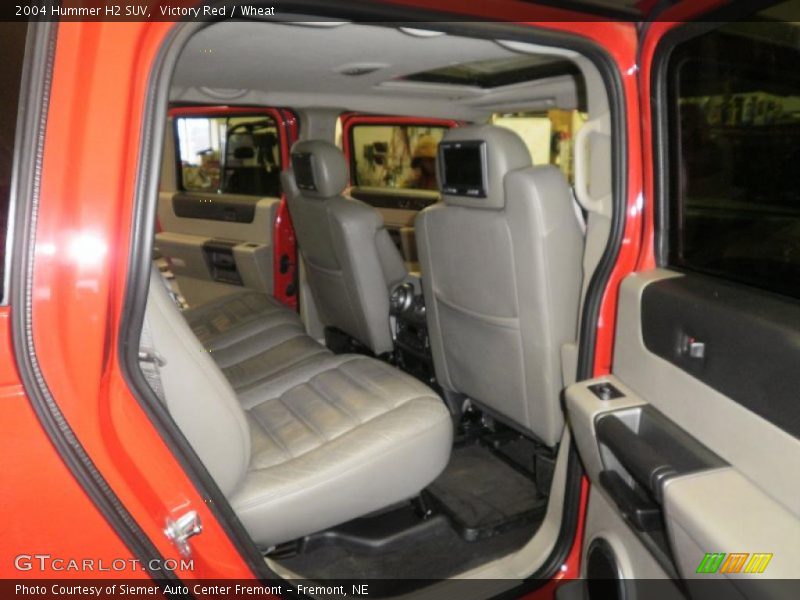 Victory Red / Wheat 2004 Hummer H2 SUV