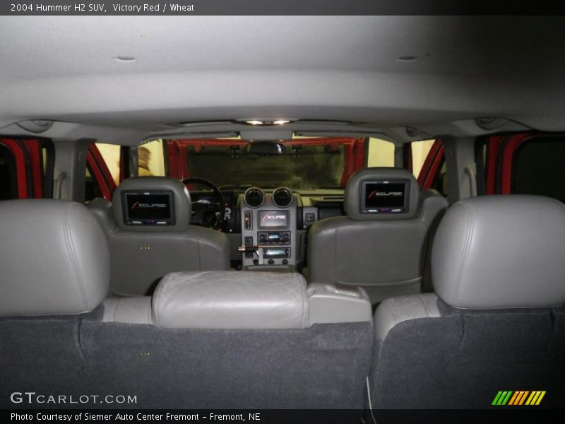 Victory Red / Wheat 2004 Hummer H2 SUV