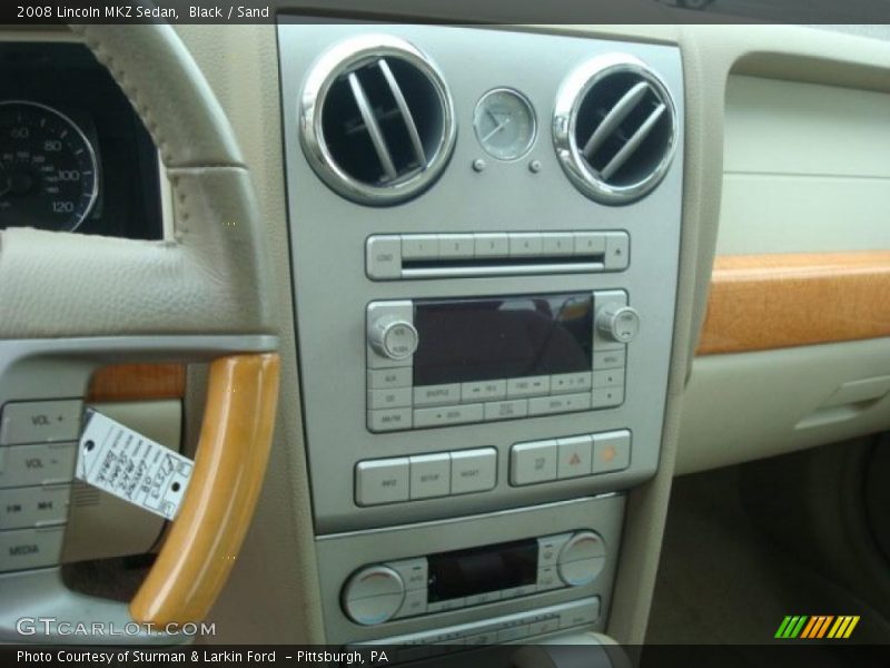 Black / Sand 2008 Lincoln MKZ Sedan