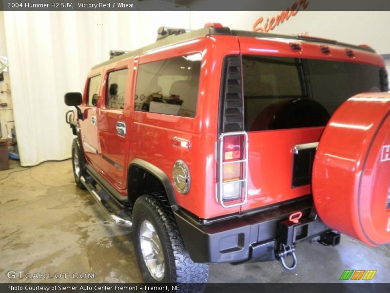 Victory Red / Wheat 2004 Hummer H2 SUV