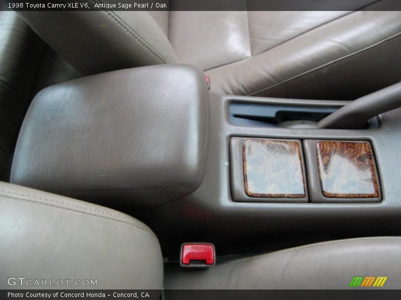 Antique Sage Pearl / Oak 1998 Toyota Camry XLE V6