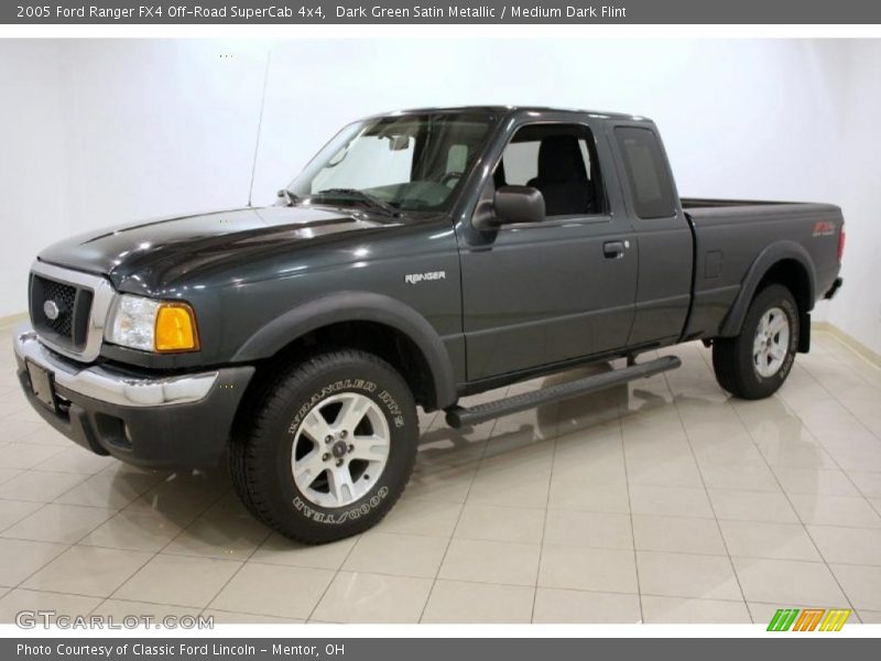Dark Green Satin Metallic / Medium Dark Flint 2005 Ford Ranger FX4 Off-Road SuperCab 4x4