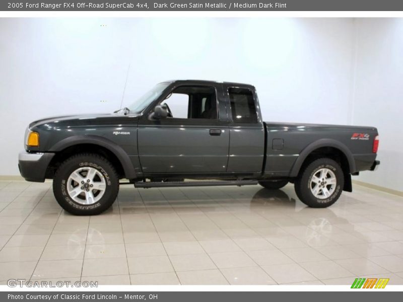 Dark Green Satin Metallic / Medium Dark Flint 2005 Ford Ranger FX4 Off-Road SuperCab 4x4
