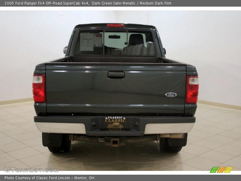 Dark Green Satin Metallic / Medium Dark Flint 2005 Ford Ranger FX4 Off-Road SuperCab 4x4