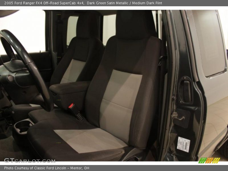 Dark Green Satin Metallic / Medium Dark Flint 2005 Ford Ranger FX4 Off-Road SuperCab 4x4