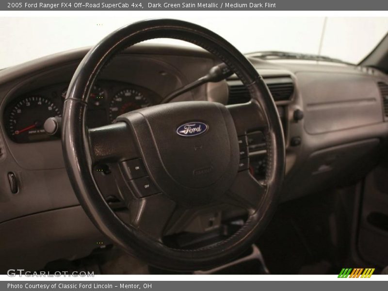 Dark Green Satin Metallic / Medium Dark Flint 2005 Ford Ranger FX4 Off-Road SuperCab 4x4