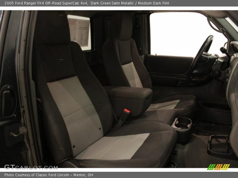 Dark Green Satin Metallic / Medium Dark Flint 2005 Ford Ranger FX4 Off-Road SuperCab 4x4