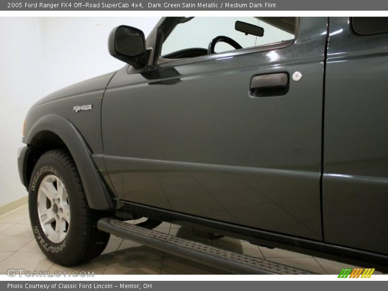 Dark Green Satin Metallic / Medium Dark Flint 2005 Ford Ranger FX4 Off-Road SuperCab 4x4