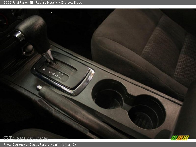 Redfire Metallic / Charcoal Black 2009 Ford Fusion SE