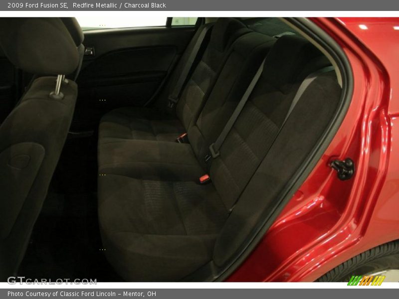 Redfire Metallic / Charcoal Black 2009 Ford Fusion SE