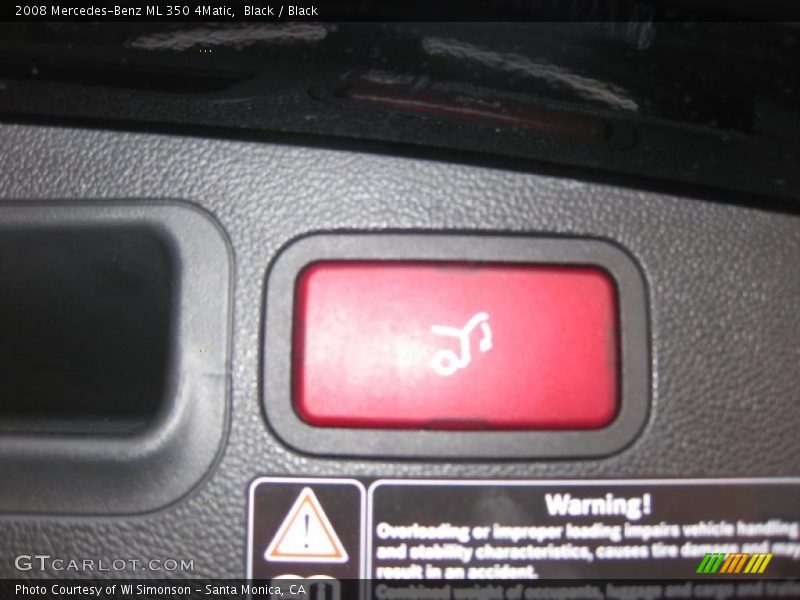 Black / Black 2008 Mercedes-Benz ML 350 4Matic