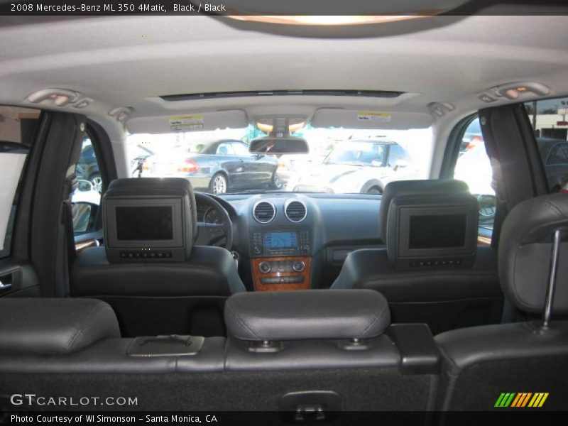Black / Black 2008 Mercedes-Benz ML 350 4Matic
