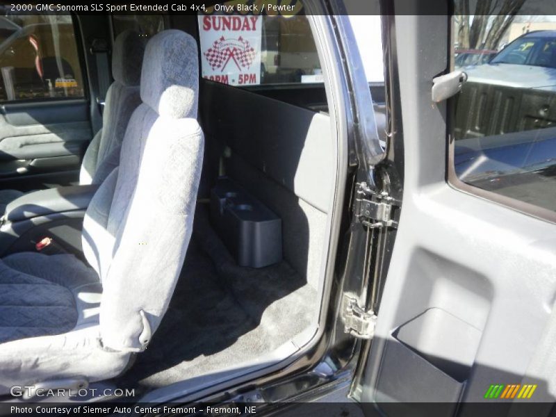 Onyx Black / Pewter 2000 GMC Sonoma SLS Sport Extended Cab 4x4