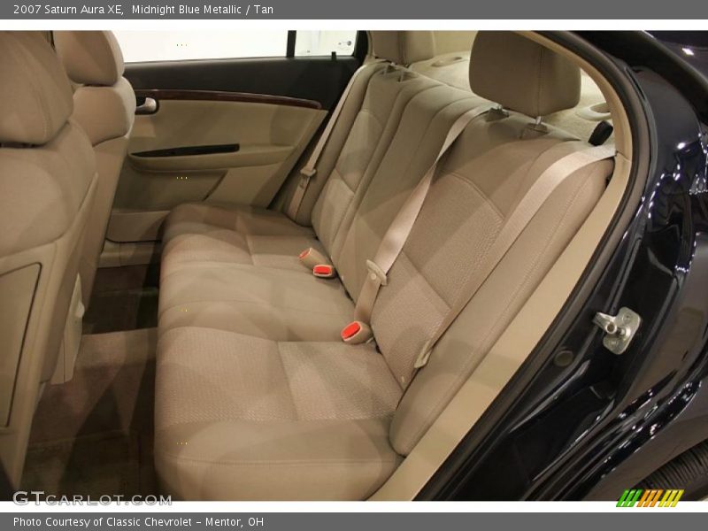 Midnight Blue Metallic / Tan 2007 Saturn Aura XE
