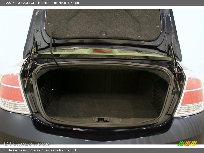 Midnight Blue Metallic / Tan 2007 Saturn Aura XE