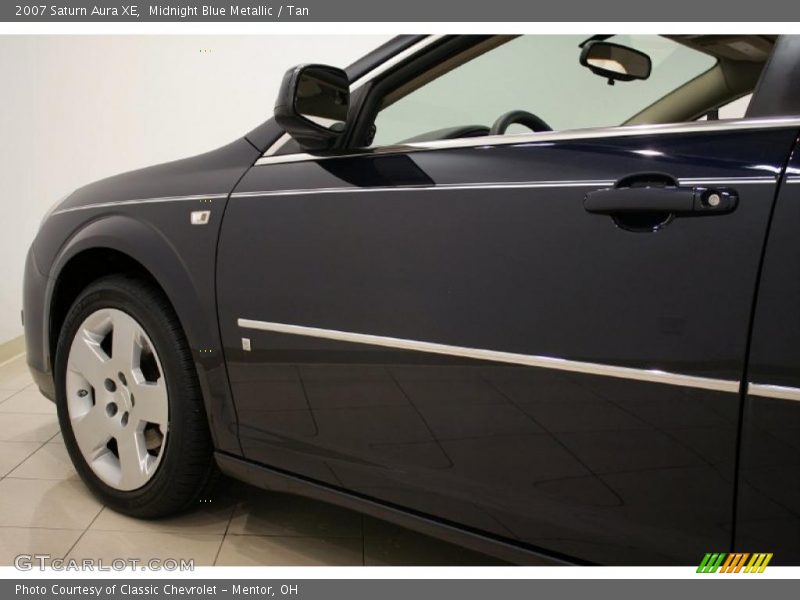 Midnight Blue Metallic / Tan 2007 Saturn Aura XE