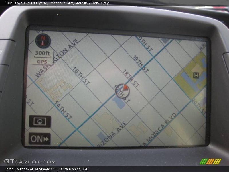Magnetic Gray Metallic / Dark Gray 2009 Toyota Prius Hybrid