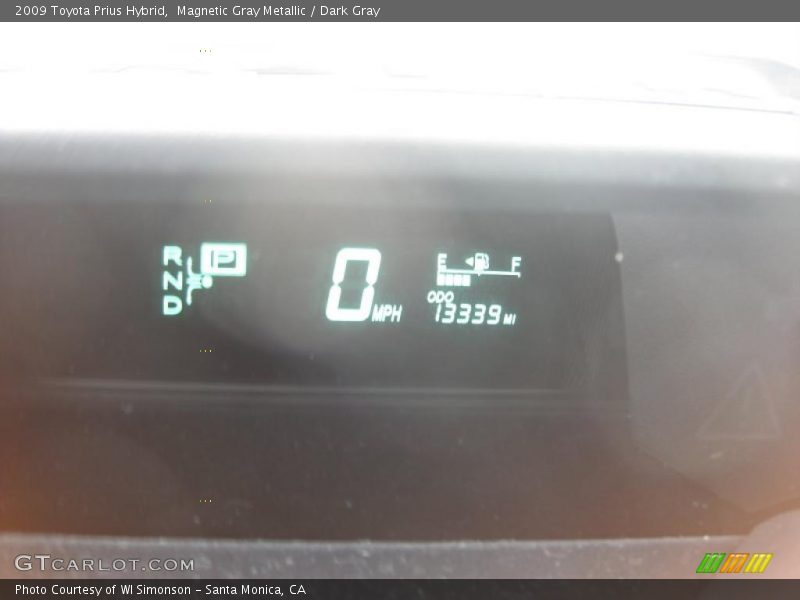 Magnetic Gray Metallic / Dark Gray 2009 Toyota Prius Hybrid