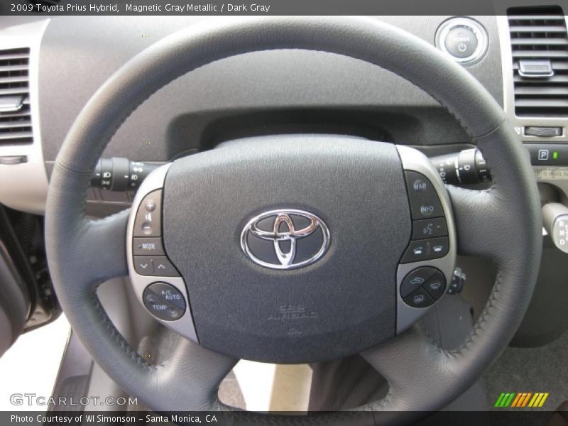 Magnetic Gray Metallic / Dark Gray 2009 Toyota Prius Hybrid