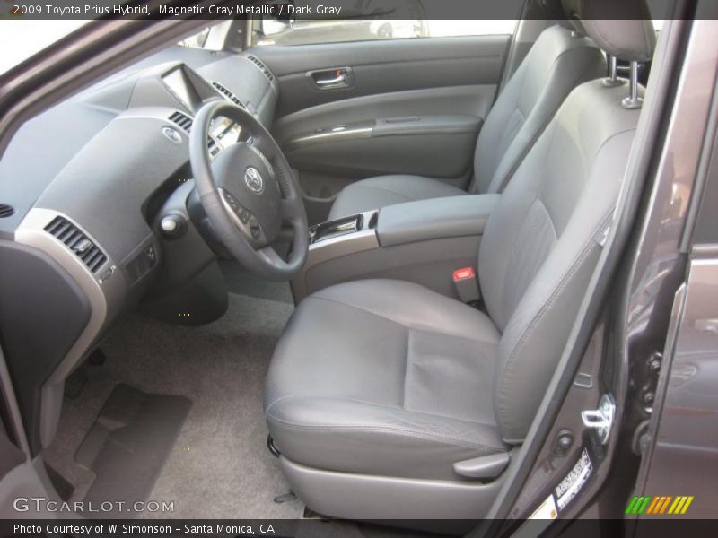 Magnetic Gray Metallic / Dark Gray 2009 Toyota Prius Hybrid