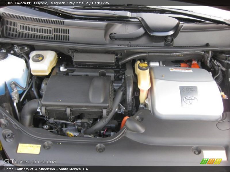 Magnetic Gray Metallic / Dark Gray 2009 Toyota Prius Hybrid