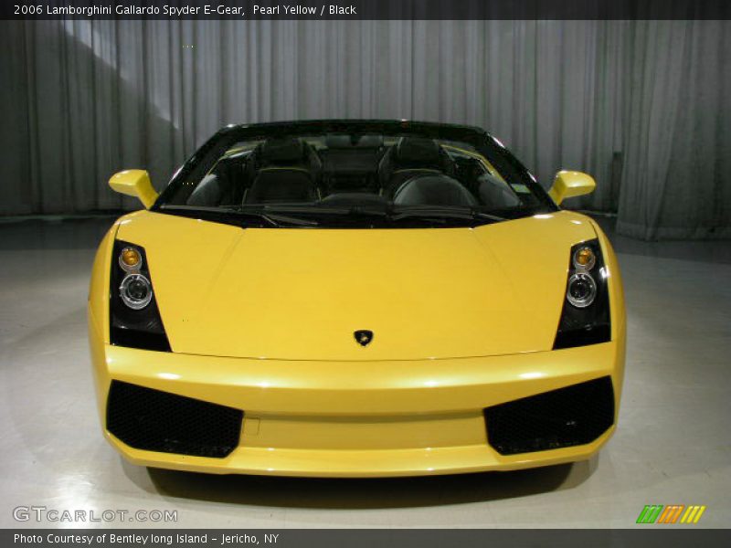 Pearl Yellow / Black 2006 Lamborghini Gallardo Spyder E-Gear