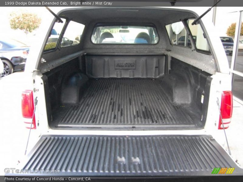 Bright White / Mist Gray 1999 Dodge Dakota Extended Cab