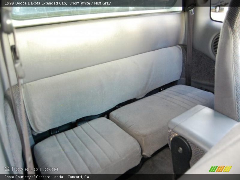 Bright White / Mist Gray 1999 Dodge Dakota Extended Cab