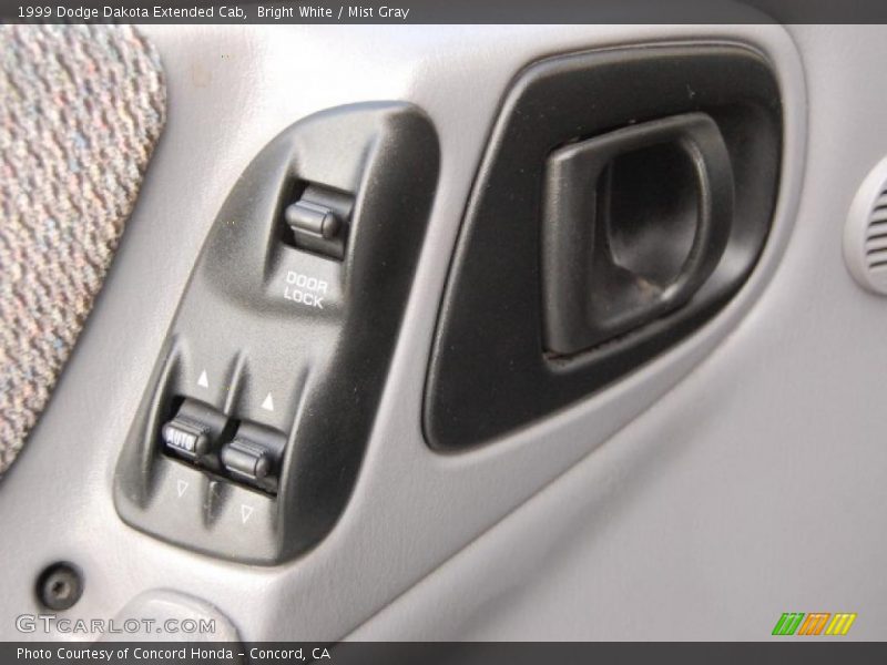 Bright White / Mist Gray 1999 Dodge Dakota Extended Cab