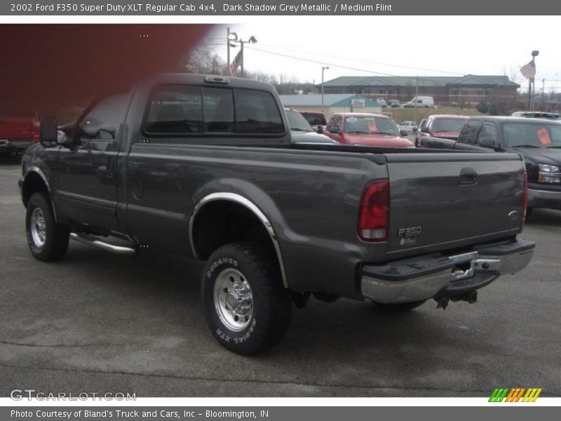 Dark Shadow Grey Metallic / Medium Flint 2002 Ford F350 Super Duty XLT Regular Cab 4x4