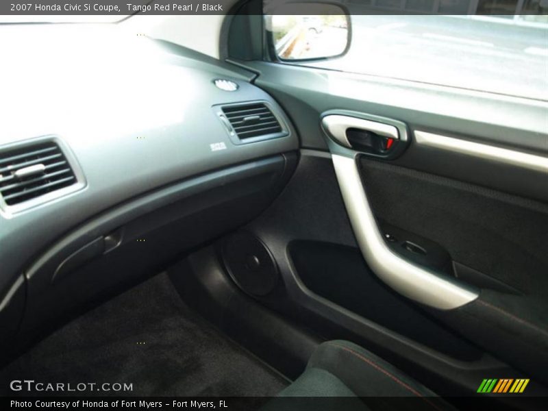 Tango Red Pearl / Black 2007 Honda Civic Si Coupe
