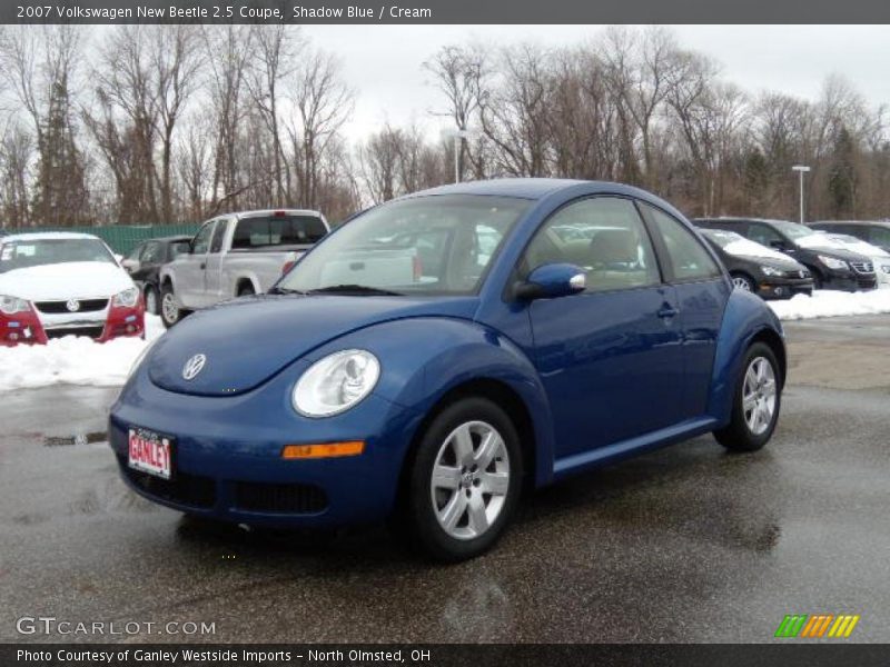 Shadow Blue / Cream 2007 Volkswagen New Beetle 2.5 Coupe