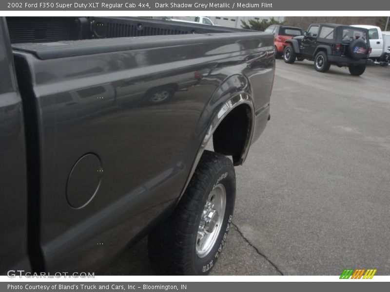 Dark Shadow Grey Metallic / Medium Flint 2002 Ford F350 Super Duty XLT Regular Cab 4x4