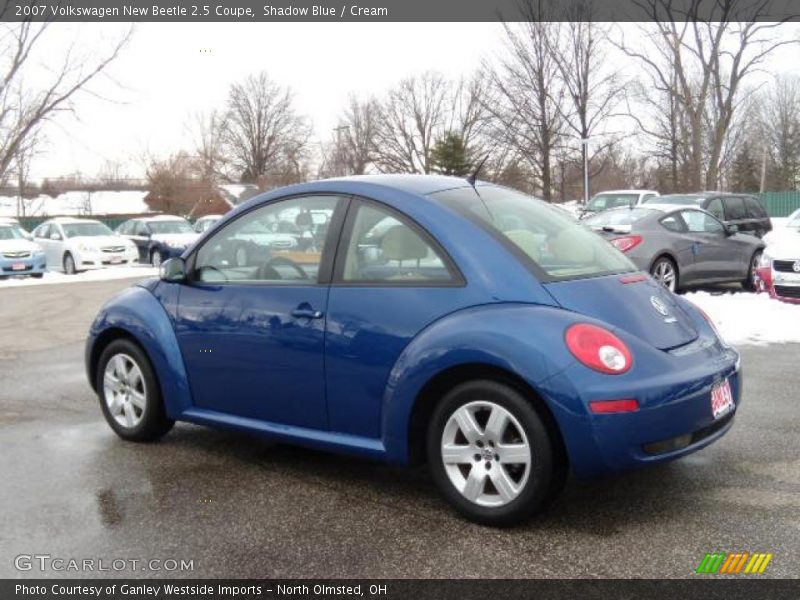 Shadow Blue / Cream 2007 Volkswagen New Beetle 2.5 Coupe