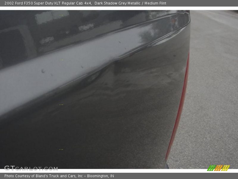 Dark Shadow Grey Metallic / Medium Flint 2002 Ford F350 Super Duty XLT Regular Cab 4x4