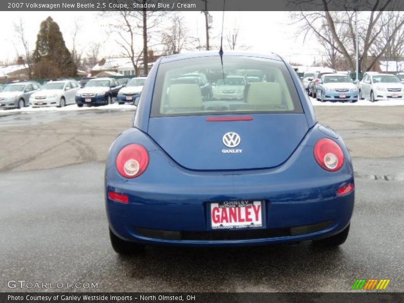 Shadow Blue / Cream 2007 Volkswagen New Beetle 2.5 Coupe
