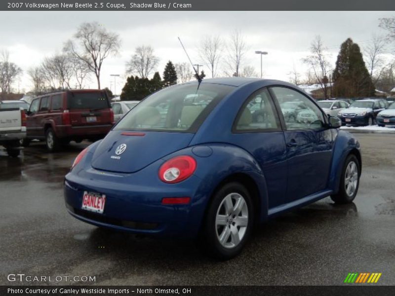 Shadow Blue / Cream 2007 Volkswagen New Beetle 2.5 Coupe