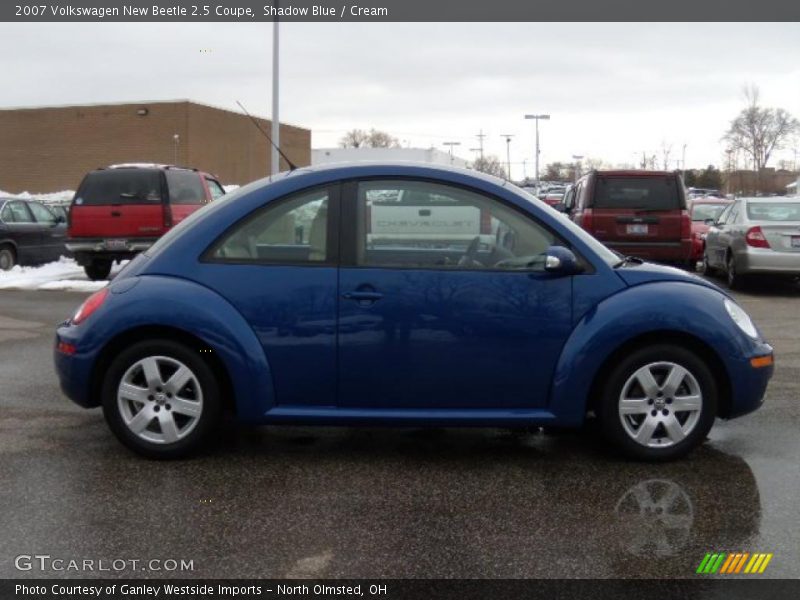 Shadow Blue / Cream 2007 Volkswagen New Beetle 2.5 Coupe