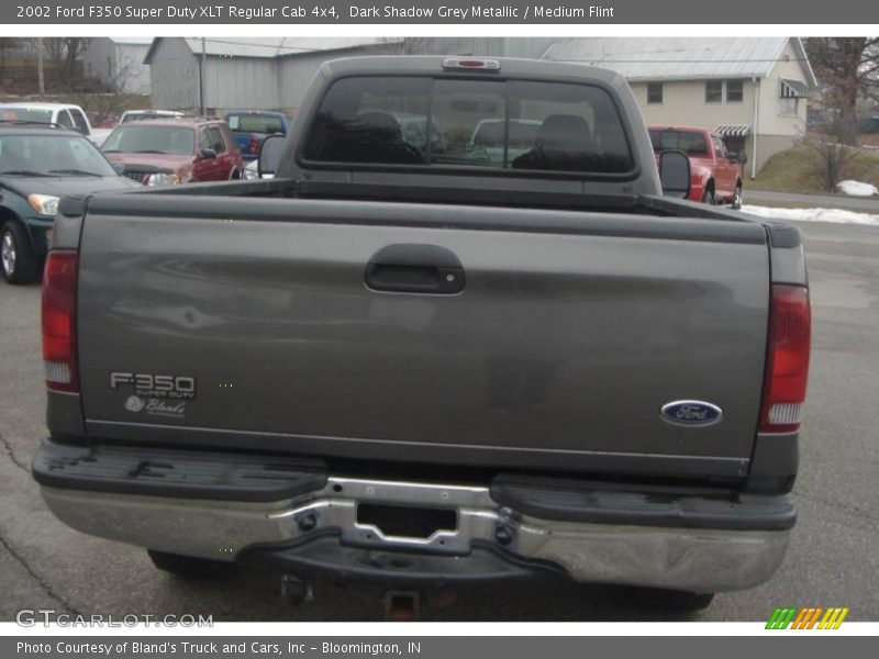 Dark Shadow Grey Metallic / Medium Flint 2002 Ford F350 Super Duty XLT Regular Cab 4x4