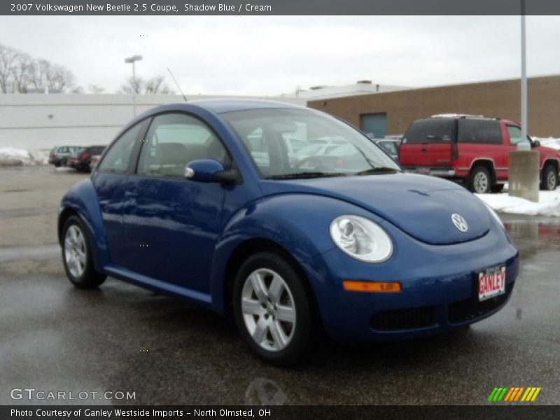Shadow Blue / Cream 2007 Volkswagen New Beetle 2.5 Coupe