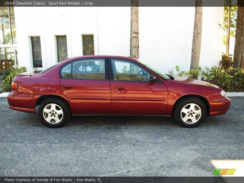 Sport Red Metallic / Gray 2004 Chevrolet Classic