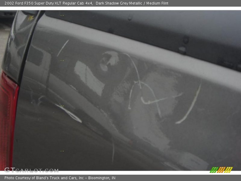 Dark Shadow Grey Metallic / Medium Flint 2002 Ford F350 Super Duty XLT Regular Cab 4x4