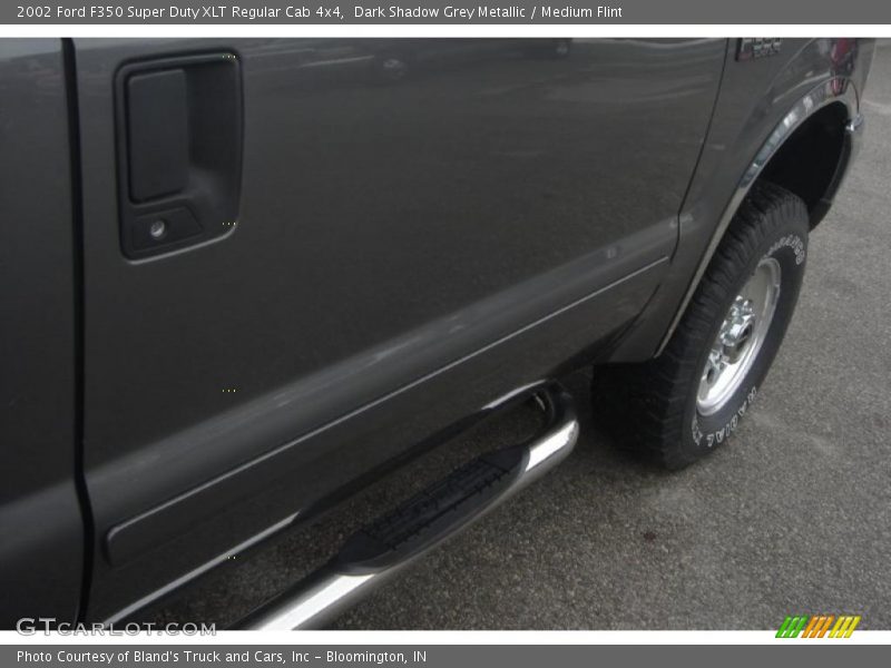 Dark Shadow Grey Metallic / Medium Flint 2002 Ford F350 Super Duty XLT Regular Cab 4x4