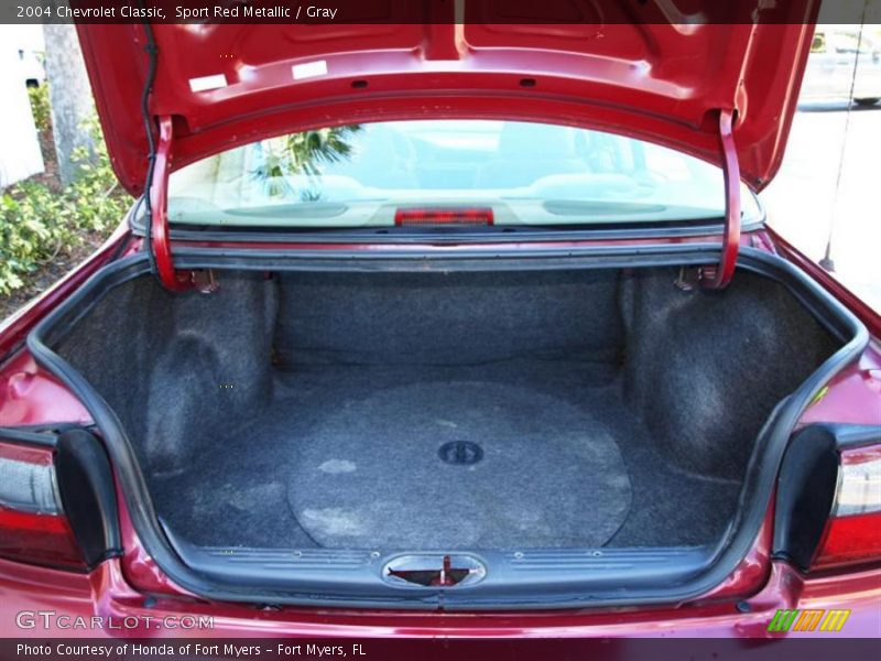 Sport Red Metallic / Gray 2004 Chevrolet Classic