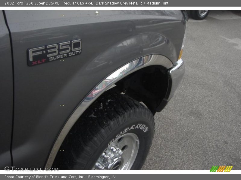 Dark Shadow Grey Metallic / Medium Flint 2002 Ford F350 Super Duty XLT Regular Cab 4x4