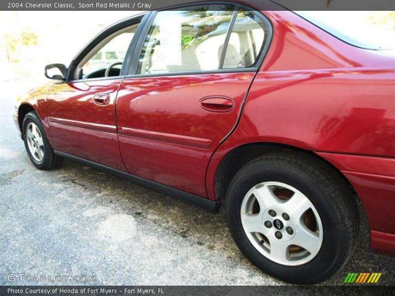 Sport Red Metallic / Gray 2004 Chevrolet Classic