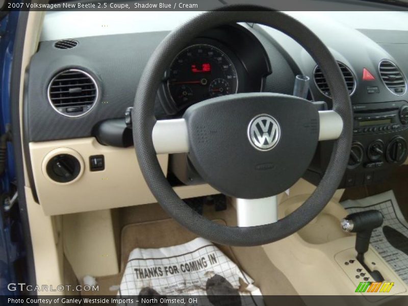 Shadow Blue / Cream 2007 Volkswagen New Beetle 2.5 Coupe