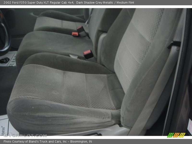 Dark Shadow Grey Metallic / Medium Flint 2002 Ford F350 Super Duty XLT Regular Cab 4x4