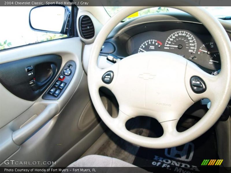 Sport Red Metallic / Gray 2004 Chevrolet Classic